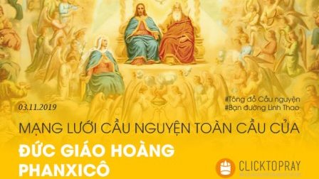 Tông Đồ Cầu Nguyện, ngày 03-11-2019