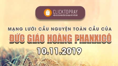 Tông Đồ Cầu Nguyện, Ngày 10.11.2019