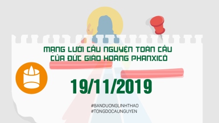 Tông Đồ Cầu Nguyện, Ngày 19.11.2019