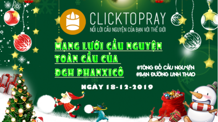 Tông Đồ Cầu Nguyện, Ngày 18.12.2019