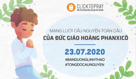 Tông Đồ Cầu Nguyện, Ngày 23-07-2020