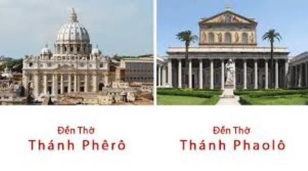 Ngày 18.11: Cung hiến đền thờ Thánh Phêrô và đền thờ Thánh Phaolô ở Rôma
