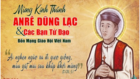 Ngày 24.11: Thánh An-rê Dũng Lạc Và Các Bạn Tử Đạo Tại Việt Nam