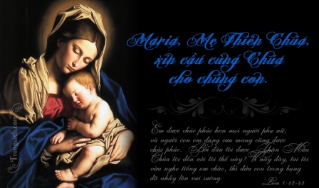 Ngày 01.01: Lễ Đức Maria, Mẹ Thiên Chúa