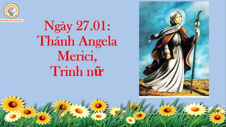 Ngày 27.01: Thánh Angela Merici, Trinh nữ