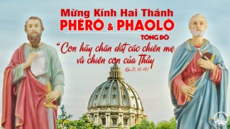 Ngày 29.06: Suy Niệm Lễ Trọng Kính Hai Thánh Tông Đồ Phêrô Và Phaolô Tông Đồ (Mt 16,13-19)