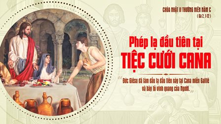 Suy Niệm Tin Mừng Chúa Nhật II Thường Niên – Năm C (Ga 2,1-11)