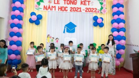 Trường Mầm Non Ánh Sao Tổ Chức Buổi Tổng Kết Năm Học 2021-2022