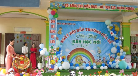 Lễ Khai Giảng Năm Học 2022 - 2023 Tại Trường Mầm Non Sơn Ca