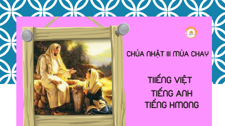 Video Lời Chúa Cho Thiếu Nhi: Chúa Nhật III Mùa Chay Năm A  (Ga 4,5-42)
