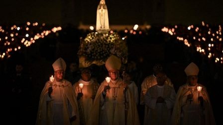 ĐHY Parolin Hành Hương Đền Thánh Đức Mẹ Fatima