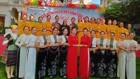 Trường Mầm Non Ánh Dương Lễ Meeting Mừng Ngày Nhà Giáo Việt Nam