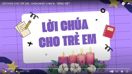 Video Lời Chúa Cho Trẻ Em Chúa Nhật 3 Mùa Vọng Năm B Với 3 Ngôn Ngữ: Tiếng Việt, Tiếng Anh Và Tiếng Hmong