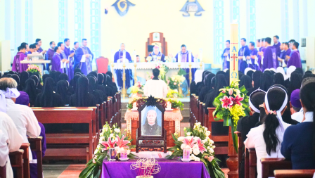 Thánh Lễ An Táng Nữ Tu Têrêxa Chu Thị Kiệm (Xứng) – Hội Dòng Mến Thánh Giá Hưng Hoá