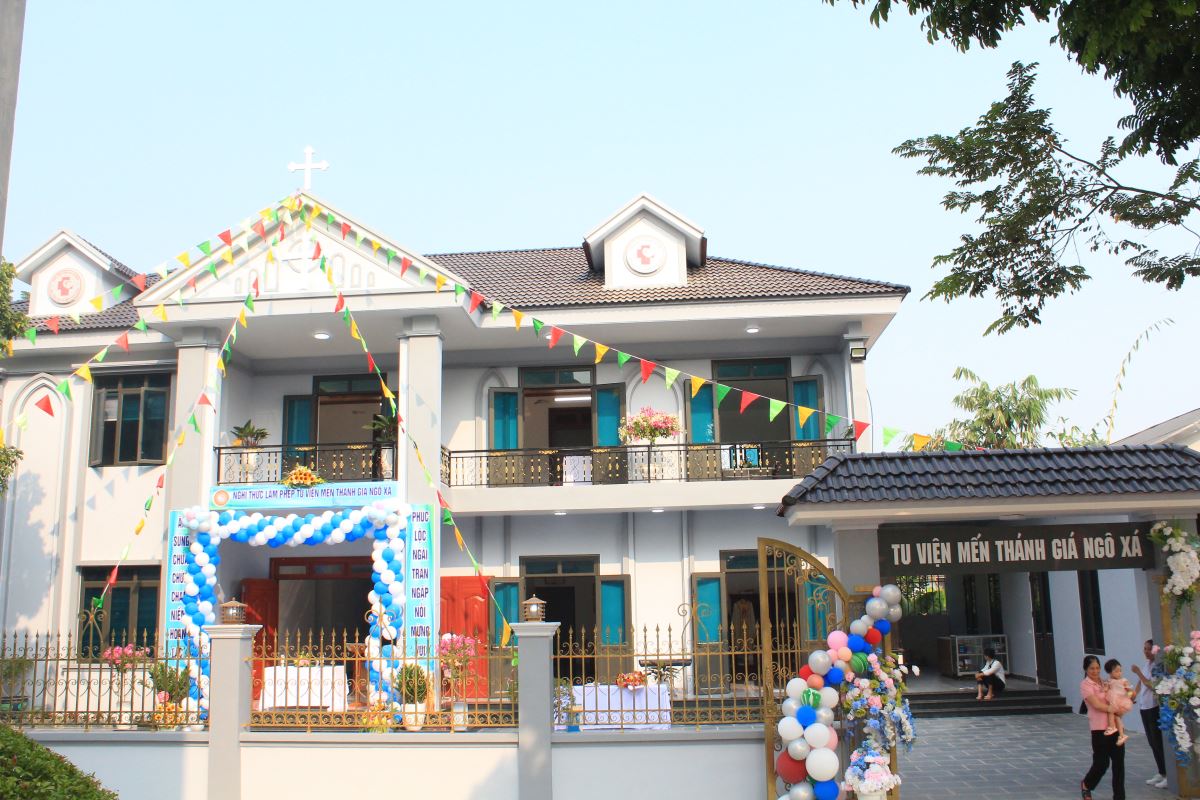 Ngôi nhà mới của Tu viện Mến Thánh Giá Ngô Xá