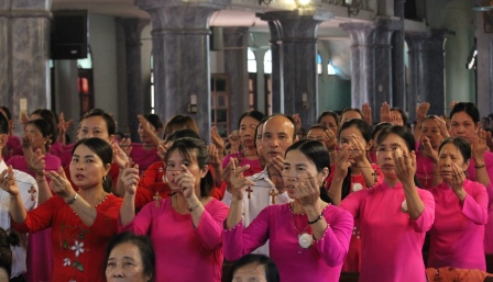 Nghi Thức Gia Nhập, Cam Kết Tạm Và Vĩnh Viễn Của Hiệp Hội Tín Hữu Mến Thánh Giá Giáo Xứ Dư Ba