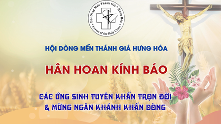 Giới Thiệu Các Nữ Tu Tuyên Khấn Trọn Đời Và Mừng Ngân Khánh Khấn Dòng 15/10/2025